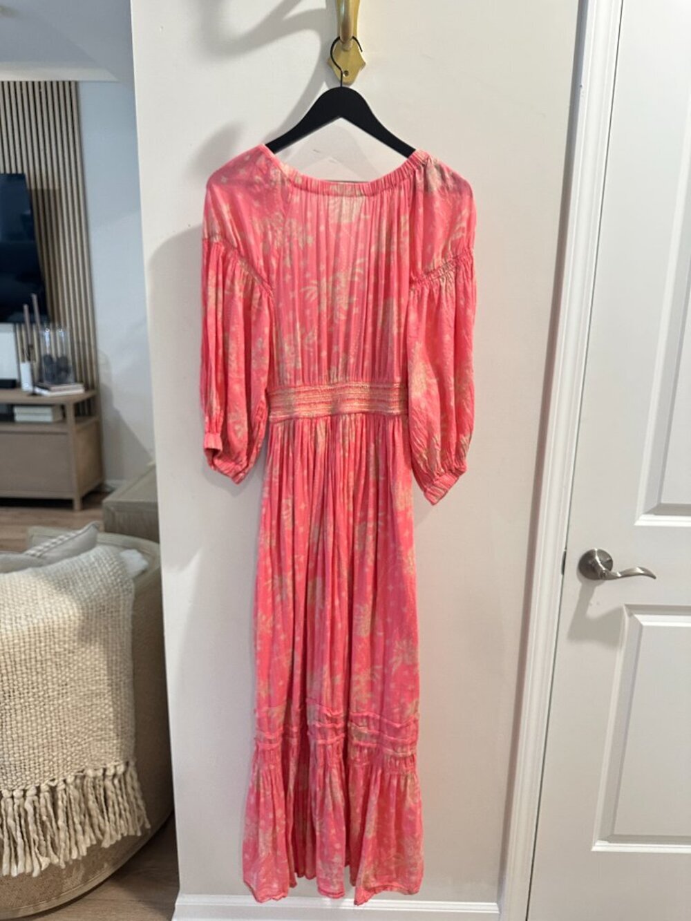 FREE PEOPLE Golden Hour Maxi in Electropop Combo Size Medium - Picture 8 of 15